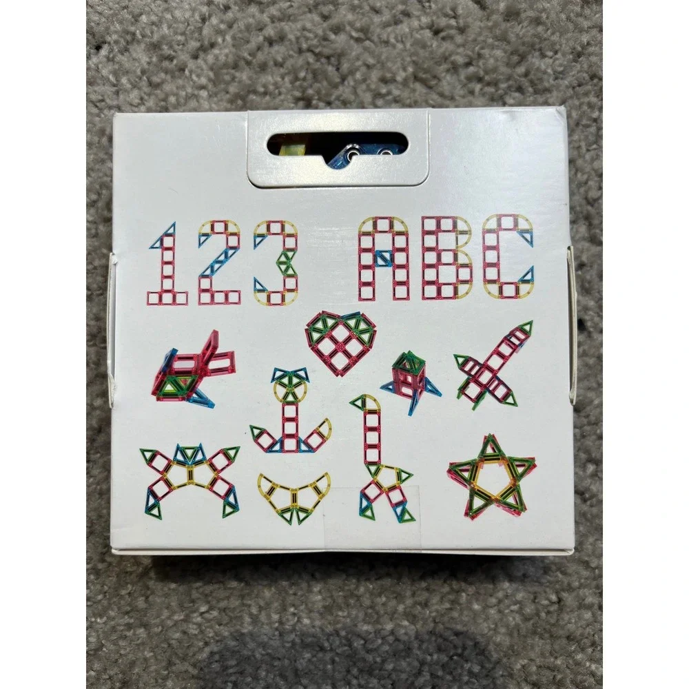 Archimedrix Frames 3D Magnetic Architecture Kids Multicolor 34pc Set NEW
